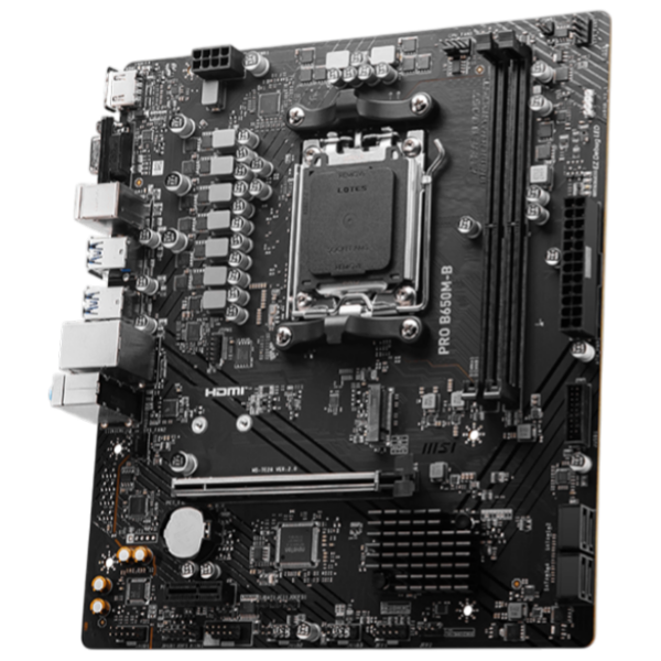 Материнская плата MSI PRO B650M-B mATX  photo 5