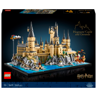 Конструктор LEGO Hogwarts Castle and Grounds Бежевый Количество деталей 2660, 18+