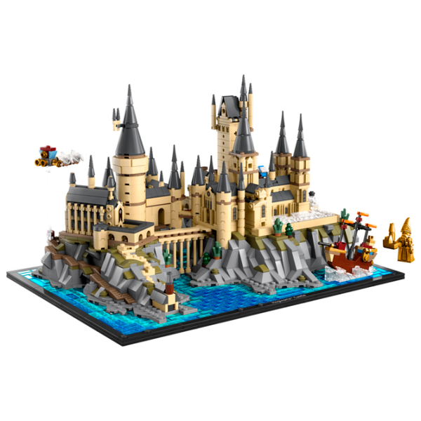 Constructor LEGO Hogwarts Castle and Grounds Beige Numărul de piese 2660, 18+ photo 2