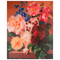 Pictură pe numere ChiToys BFB0070  50 x 40 cm, Pânză