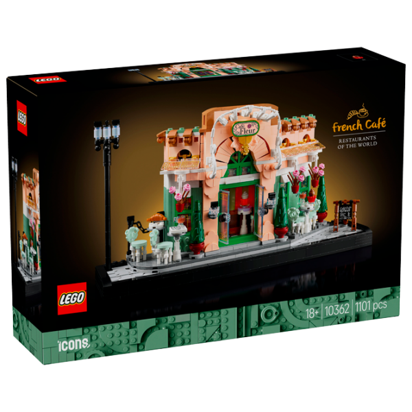 Constructor LEGO French Café Beige Numărul de piese 1101, 18+ photo 1