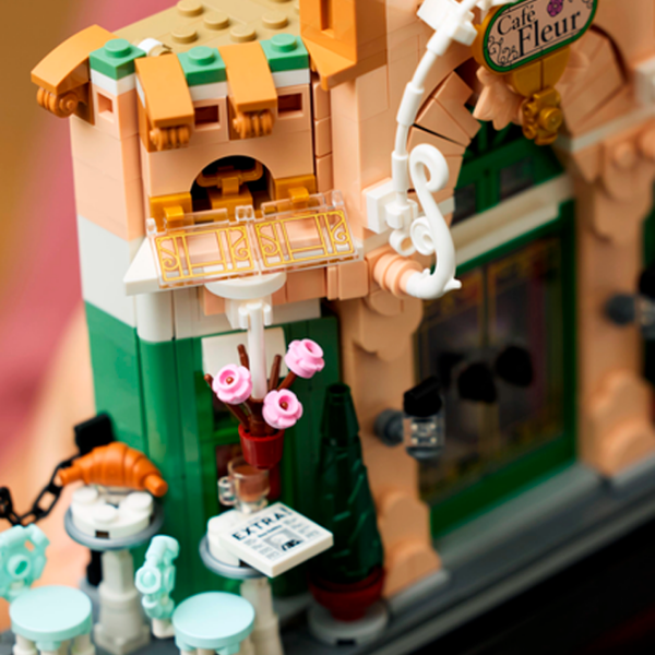 Constructor LEGO French Café Beige Numărul de piese 1101, 18+ photo 8