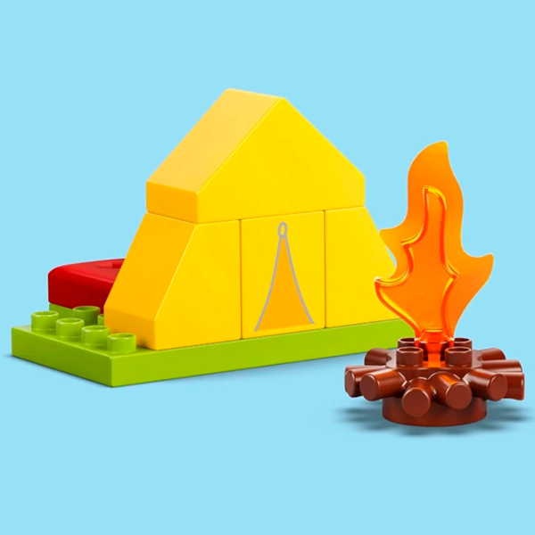 Constructor LEGO Camping Trip Multicolor Numărul de piese 32, 2+ photo 7
