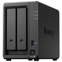 Сетевое хранилище Synology DS725+ Черный 
