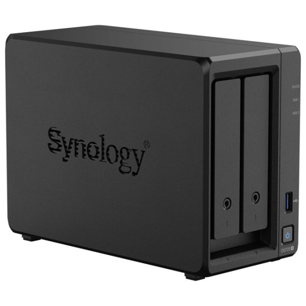 Сетевое хранилище Synology DS725+ Черный  photo 2