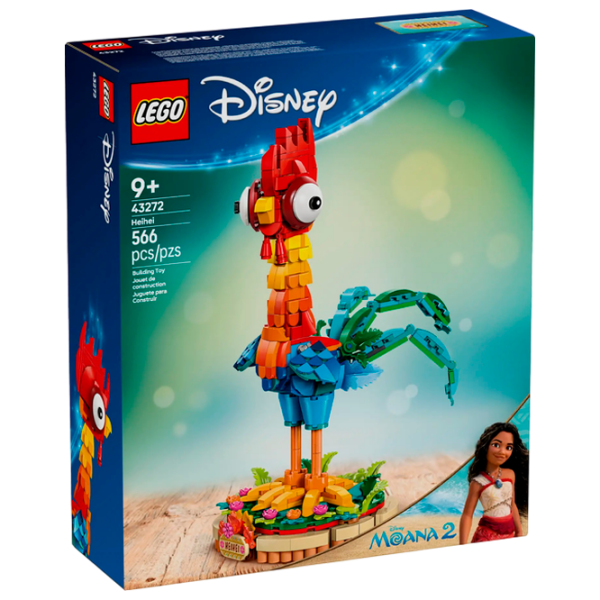 Constructor LEGO Heihei Multicolor Numărul de piese 566, 9+ photo 1