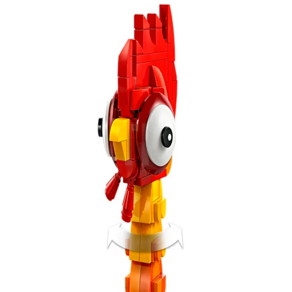 Constructor LEGO Heihei Multicolor Numărul de piese 566, 9+ photo 3
