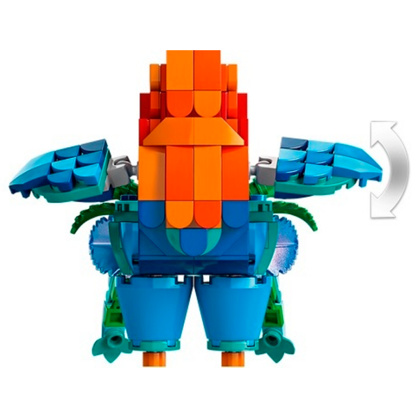 Constructor LEGO Heihei Multicolor Numărul de piese 566, 9+ photo 5