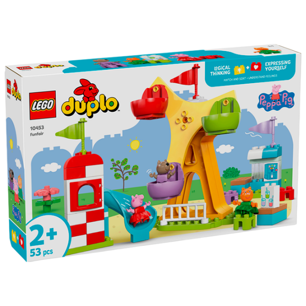 Constructor LEGO Funfair Multicolor Numărul de piese 53, 2+ photo 1