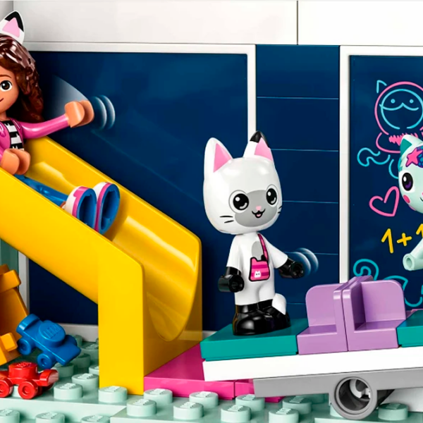 Constructor LEGO Gabby's Dollhouse Pink Numărul de piese 498, 4+ photo 2