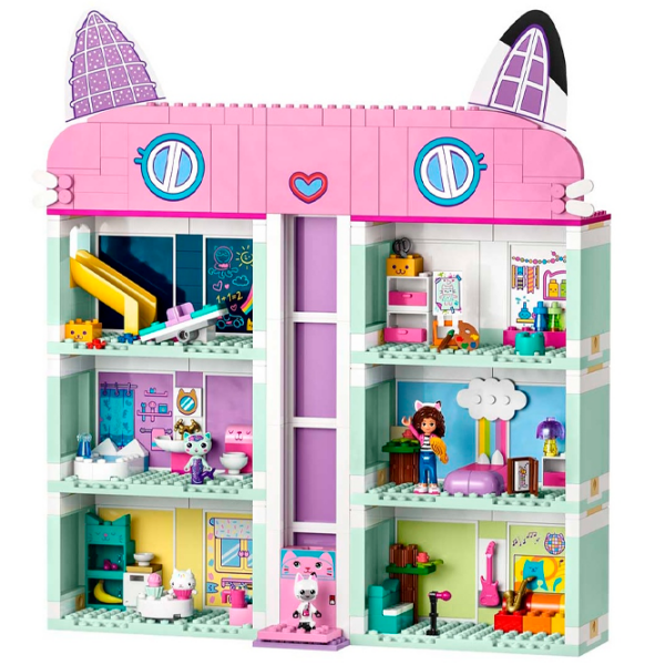 Constructor LEGO Gabby's Dollhouse Pink Numărul de piese 498, 4+ photo 3