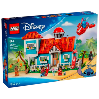 Constructor LEGO Lilo and Stitch Beach House Blue Numărul de piese 834, 9+