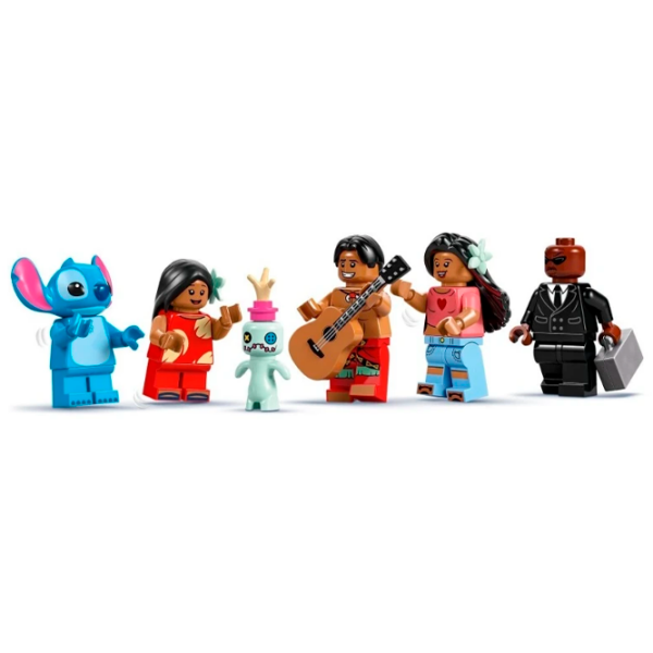 Constructor LEGO Lilo and Stitch Beach House Blue Numărul de piese 834, 9+ photo 7