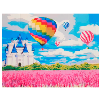 Pictură pe numere ChiToys BHI22329  50 x 40 cm, Pânză