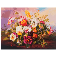 Pictură pe numere ChiToys BHI2235  50 x 40 cm, Pânză