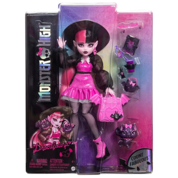 Păpușă Mattel Draculaura model HRP64  4+ photo 3