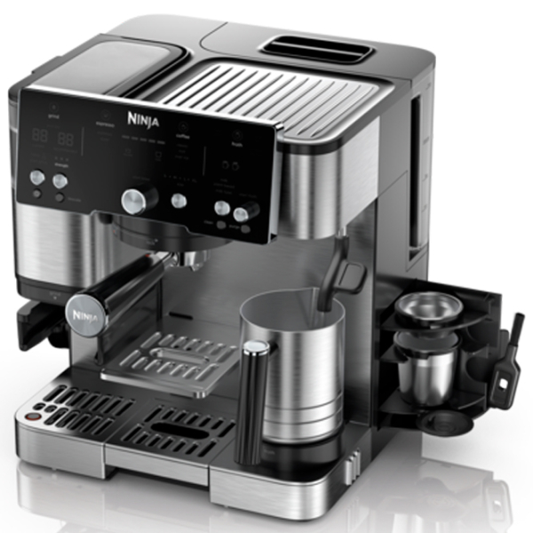 Espressor Ninja ES501 Нержавеющая сталь 1650 Вт, 2 л, Термоблок photo 2