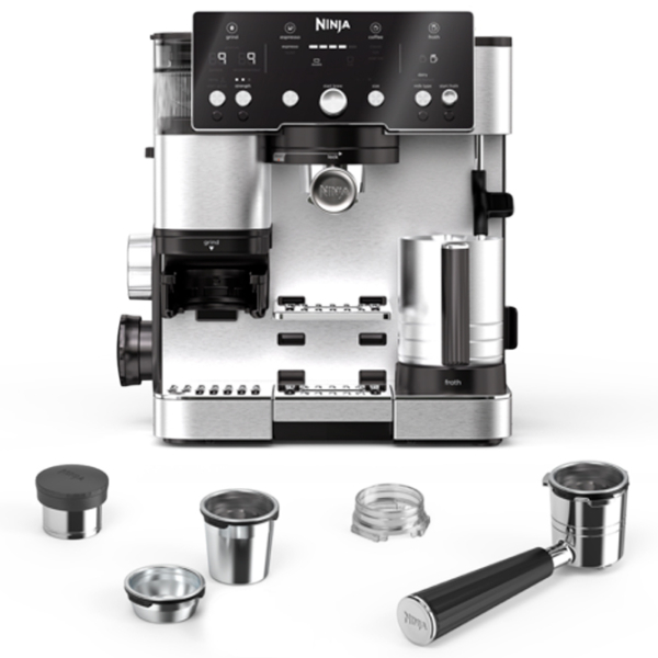 Espressor Ninja ES501 Нержавеющая сталь 1650 Вт, 2 л, Термоблок photo 3