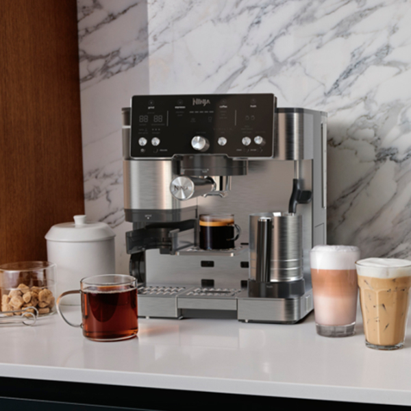 Espressor Ninja ES501 Нержавеющая сталь 1650 Вт, 2 л, Термоблок photo 5