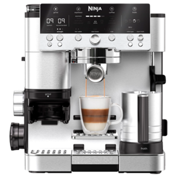 Espressor Ninja ES601EU Нержавеющая сталь 1650 Вт, 2 л, Термоблок photo 1