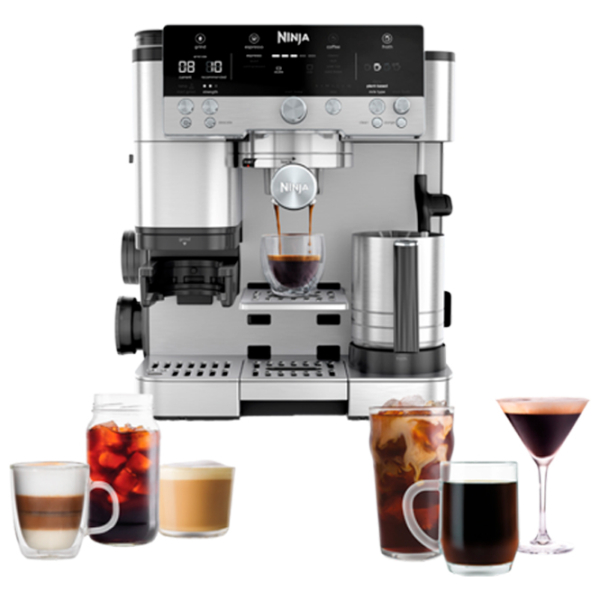 Espressor Ninja ES601EU Нержавеющая сталь 1650 Вт, 2 л, Термоблок photo 3