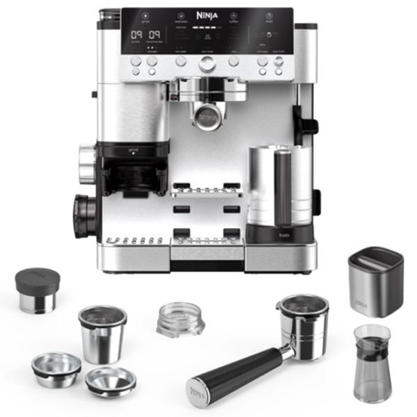 Espressor Ninja ES601EU Нержавеющая сталь 1650 Вт, 2 л, Термоблок photo 5