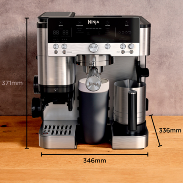Espressor Ninja ES601EU Нержавеющая сталь 1650 Вт, 2 л, Термоблок photo 7