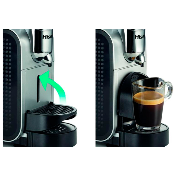 Aparat de cafea Hisense HCM20CS Inox 1145 W, 0.7 l,  photo 5