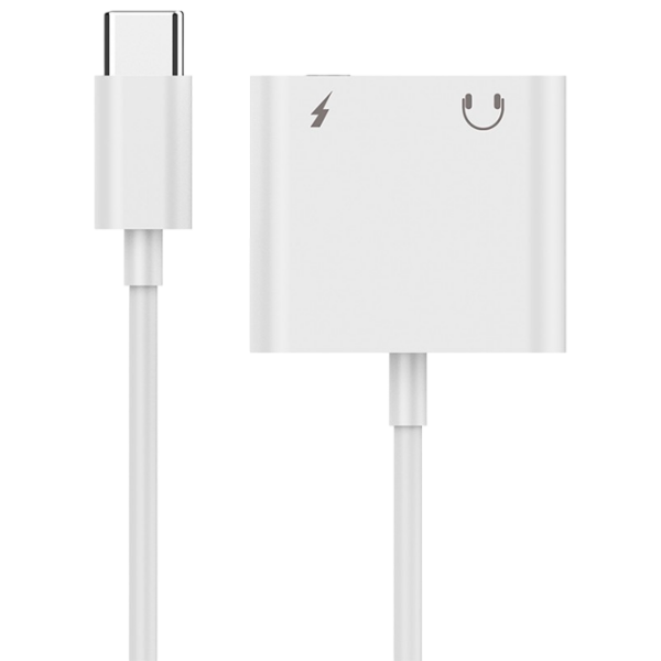 Адаптер Cablexpert A-CM-3.5FP-01 Белый USB Type-C photo 2