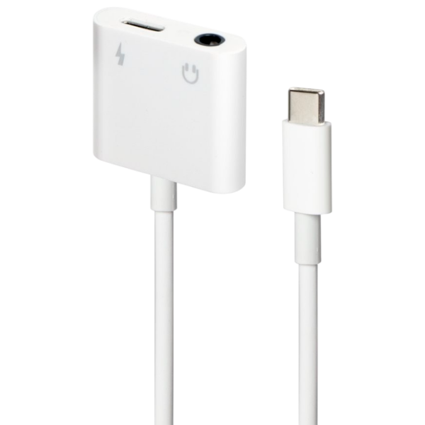 Адаптер Cablexpert A-CM-3.5FP-01 Белый USB Type-C photo 3