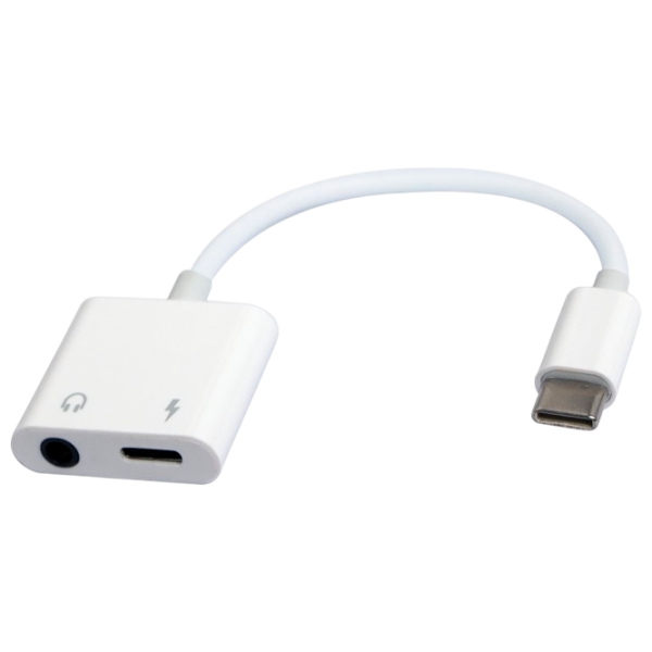 Адаптер Cablexpert A-CM-3.5FP-01 Белый USB Type-C photo 4