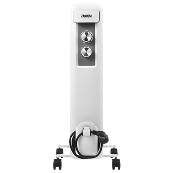 Calorifer electric cu ulei Zanussi ZOH/CS-09W White 25 m², 2000 W, 9 secțiuni photo 5