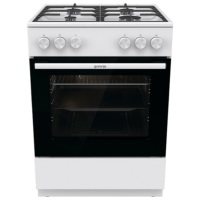 Aragaz Gorenje GG6A10WFFM White Tipul plitei: Pe gaz, 72 l, Tipul cuptorului: Pe gaz