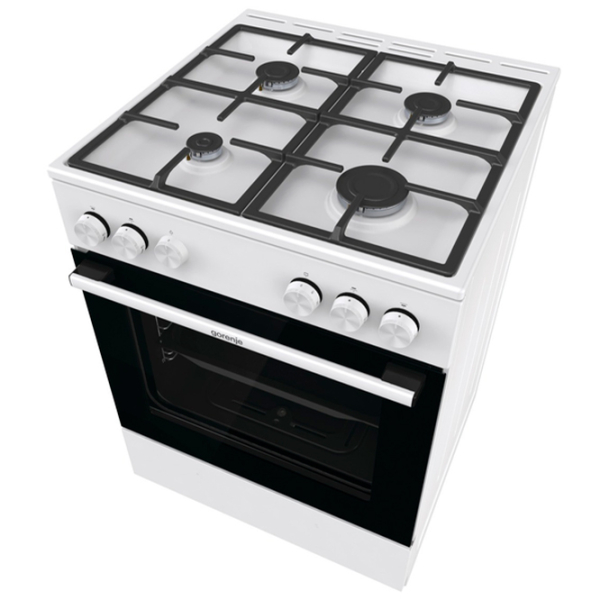 Aragaz Gorenje GG6A10WFFM White Tipul plitei: Pe gaz, 72 l, Tipul cuptorului: Pe gaz photo 4