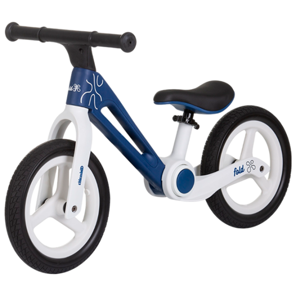 Bicicletă fără pedale Chipolino Fold X Navy Black Metal / Pentru copii photo 1