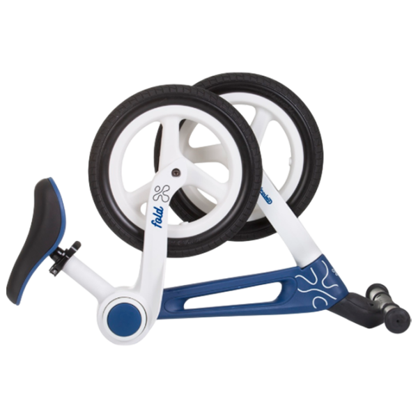 Bicicletă fără pedale Chipolino Fold X Navy Black Metal / Pentru copii photo 4