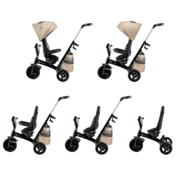 Bicicletă KinderKraft EasyTwist Beige  Metal / Pentru copii photo 2