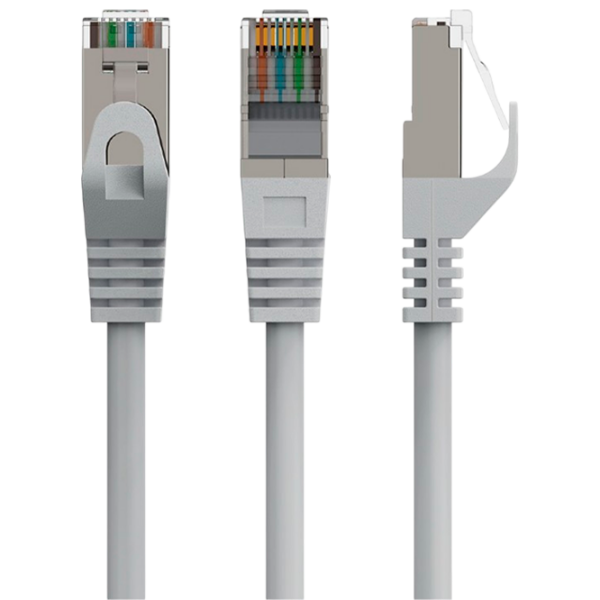 Cablu de date Cablexpert PP6A-LSZHCU-2M RJ-45 / RJ-45 Gray  photo 1