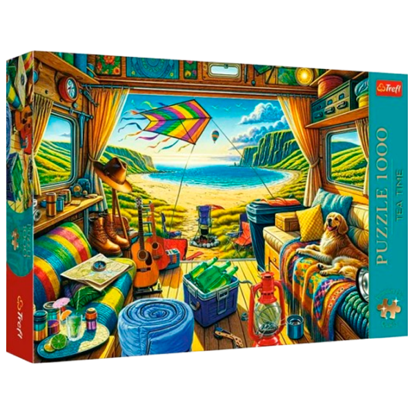 Puzzle Trefl Van Life (10851) Количество деталей: 1000, Рекомендуемый возраст: 9+ photo 2