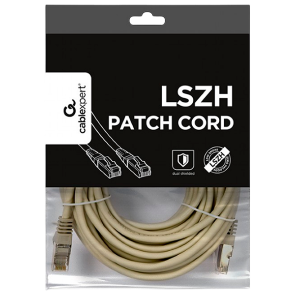 Кабель данных Cablexpert PP6A-LSZHCU-10M RJ-45 / RJ-45 Серый  photo 4