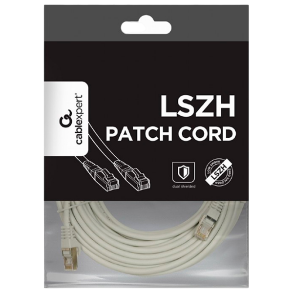 Кабель данных Cablexpert PP6A-LSZHCU-15M RJ-45 / RJ-45 Серый  photo 4