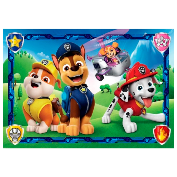 Puzzle Clementoni Paw Patrol (27177) Количество деталей: 104, Рекомендуемый возраст: 6+ photo 1