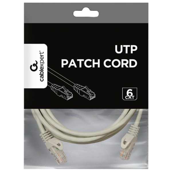 Кабель данных Cablexpert PP6U-3M RJ-45 / RJ-45 Серый  photo 4