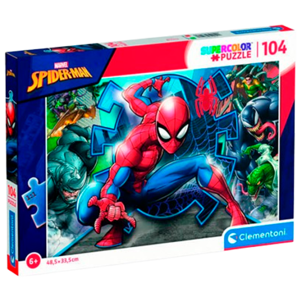 Puzzle Clementoni Spider-Man (27116) Numărul de piese: 104, Vârsta recomandată: 6+ photo 2