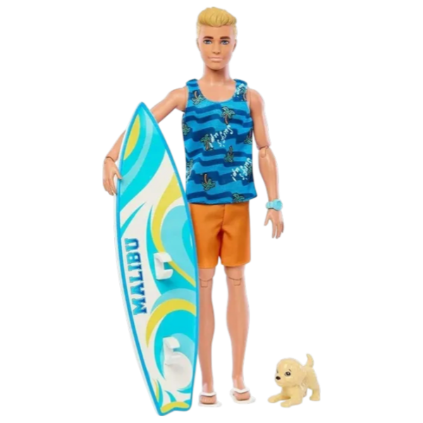 Păpușă Barbie Surfer Malibu model HPT50 3+ photo 1