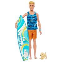 Păpușă Barbie Surfer Malibu model HPT50 3+