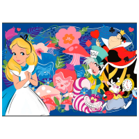 Puzzle Clementoni Alice in Wonderland (25748) Количество деталей: 104, Рекомендуемый возраст: 6+