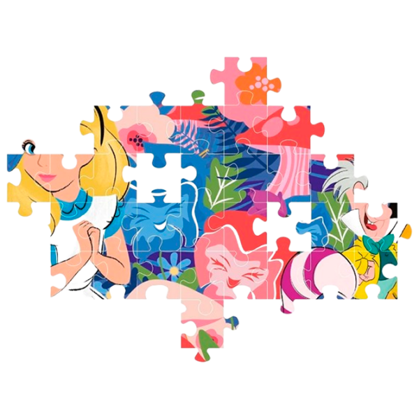 Puzzle Clementoni Alice in Wonderland (25748) Количество деталей: 104, Рекомендуемый возраст: 6+ photo 2