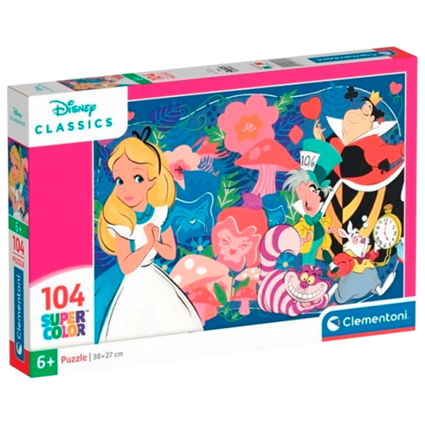 Puzzle Clementoni Alice in Wonderland (25748) Количество деталей: 104, Рекомендуемый возраст: 6+ photo 5