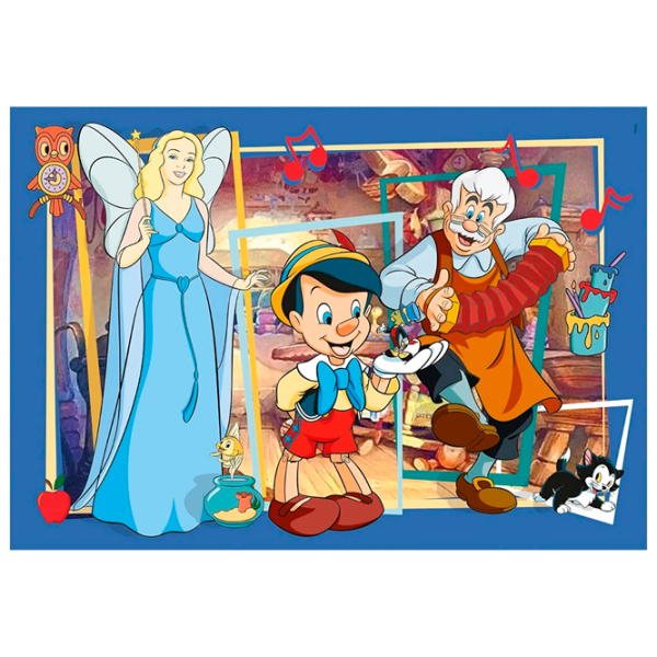 Puzzle Clementoni Пиноккио (25749) Количество деталей: 104, Рекомендуемый возраст: 6+ photo 1